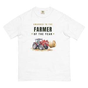 Furrow & Fields T-Shirt White / S Farmer of the Year Massey Ferguson 3070 Autotronic Watercolour | Unisex Premium T-shirt Quality Farmers Merch