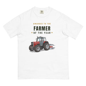 Furrow & Fields T-Shirt White / S Farmer of the Year Massey Ferguson 375 | Unisex Premium T-shirt Quality Farmers Merch
