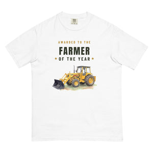 Furrow & Fields T-Shirt White / S Farmer of the Year Massey Ferguson 50E Watercolour | Unisex Premium T-shirt Quality Farmers Merch