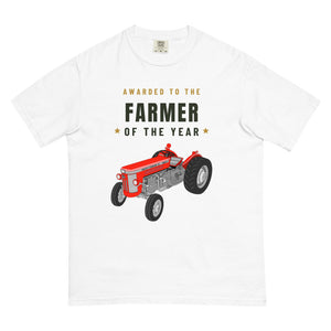 Furrow & Fields T-Shirt White / S Farmer of the Year Massey Ferguson 65 Mark II | Unisex Premium T-shirt Quality Farmers Merch