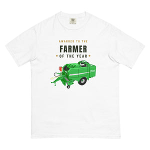 Furrow & Fields T-Shirt White / S Farmer of the Year McHale Fusion 2 Big Baler | Unisex Premium T-shirt Quality Farmers Merch