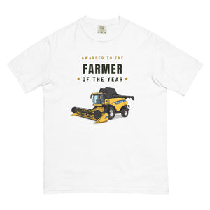 Furrow & Fields T-Shirt White / S Farmer of the Year New Holland CR 9090 | Unisex Premium T-shirt Quality Farmers Merch