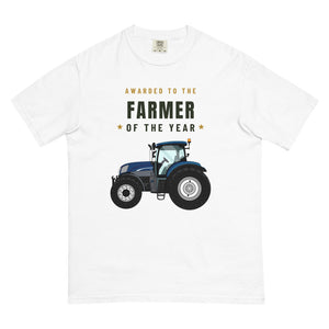 Furrow & Fields T-Shirt White / S Farmer of the Year New Holland T7.210 | Unisex Premium T-shirt Quality Farmers Merch