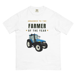 Furrow & Fields T-Shirt White / S Farmer of the Year New Holland TM 140 | Unisex Premium T-shirt Quality Farmers Merch