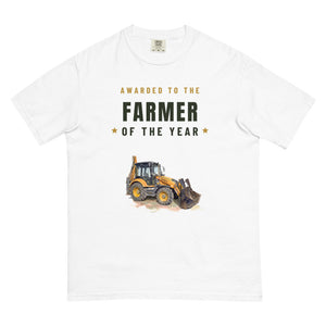 Furrow & Fields T-Shirt White / S Farmer of the Year Terex 860 Elite Watercolour | Unisex Premium T-shirt Quality Farmers Merch