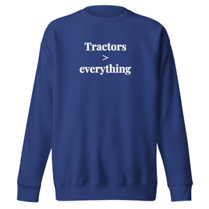 Furrow & Fields Team Royal / S Tractors > Everything | Unisex Premium Sweatshirt Quality Farmers Merch