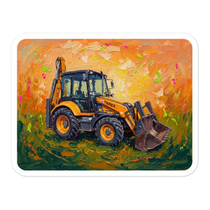 Furrow & Fields Terex 860 Elite Splash Art | Bubble-free stickers Quality Farmers Merch