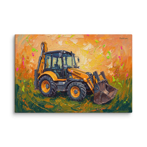 Furrow & Fields Terex 860 Elite Splash Art | Canvas Quality Farmers Merch