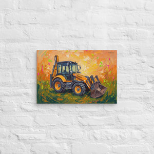 Furrow & Fields Terex 860 Elite Splash Art | Canvas Quality Farmers Merch