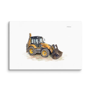Furrow & Fields Terex 860 Elite Watercolor | Canvas Quality Farmers Merch