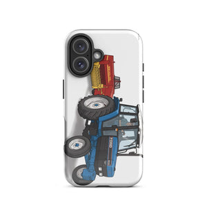 Furrow & Fields Tough Case for iPhone® Ford 6640 SLE | Tough Case for iPhone® Quality Farmers Merch