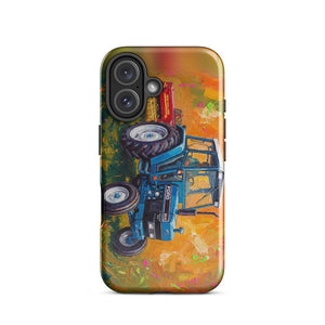 Furrow & Fields Tough Case for iPhone® Ford 6640 SLE Splash Art | Tough Case for iPhone® Quality Farmers Merch