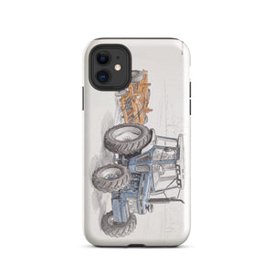 Furrow & Fields Tough Case for iPhone® iPhone 11 Ford 7810 Generation III Pencil Sketch | Tough Case for iPhone® Quality Farmers Merch