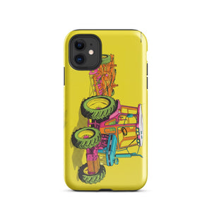Furrow & Fields Tough Case for iPhone® iPhone 11 Ford 7810 Generation III Pop Art | Tough Case for iPhone® Quality Farmers Merch