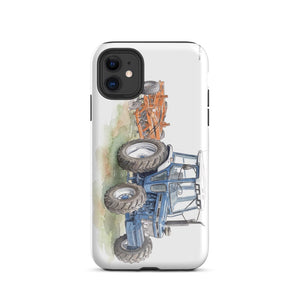 Furrow & Fields Tough Case for iPhone® iPhone 11 Ford 7810 Generation III Watercolor | Tough Case for iPhone® Quality Farmers Merch