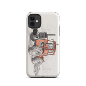Furrow & Fields Tough Case for iPhone® iPhone 11 Massey Ferguson 1200 Pencil Sketch | Tough Case for iPhone® Quality Farmers Merch