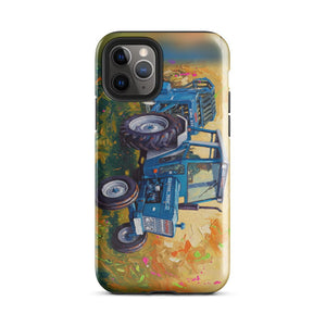 Furrow & Fields Tough Case for iPhone® iPhone 11 Pro Ford 7600 Splash Art | Tough Case for iPhone® Quality Farmers Merch