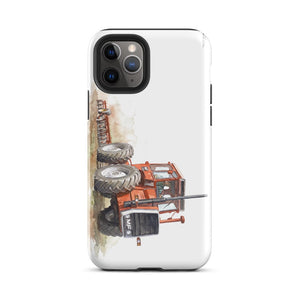 Furrow & Fields Tough Case for iPhone® iPhone 11 Pro Massey Ferguson 1200 Watercolor | Tough Case for iPhone® Quality Farmers Merch