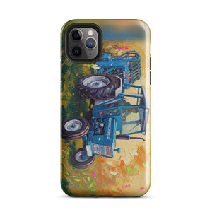 Furrow & Fields Tough Case for iPhone® iPhone 11 Pro Max Ford 7600 Splash Art | Tough Case for iPhone® Quality Farmers Merch
