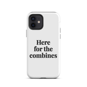 Furrow & Fields Tough Case for iPhone® iPhone 12 Here for the Combines | Tough Case for iPhone® Quality Farmers Merch