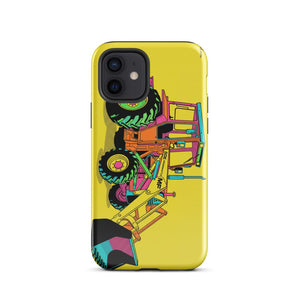 Furrow & Fields Tough Case for iPhone® iPhone 12 Massey Ferguson 50E Pop Art | Tough Case for iPhone® Quality Farmers Merch