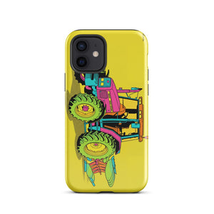 Furrow & Fields Tough Case for iPhone® iPhone 12 Massey Ferguson 6255 Pop Art | Tough Case for iPhone® Quality Farmers Merch