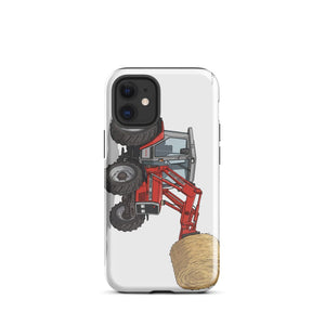 Furrow & Fields Tough Case for iPhone® iPhone 12 mini Massey Ferguson 3070 Autotronic | Tough Case for iPhone® Quality Farmers Merch