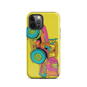 Furrow & Fields Tough Case for iPhone® iPhone 12 Pro Case IH Maxxum MXM130 Pop Art | Tough Case for iPhone® Quality Farmers Merch