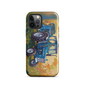 Furrow & Fields Tough Case for iPhone® iPhone 12 Pro Ford 7600 Splash Art | Tough Case for iPhone® Quality Farmers Merch