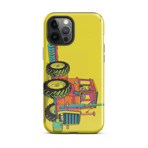Furrow & Fields Tough Case for iPhone® iPhone 12 Pro Max Massey Ferguson 1200 Pop Art | Tough Case for iPhone® Quality Farmers Merch