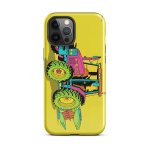 Furrow & Fields Tough Case for iPhone® iPhone 12 Pro Max Massey Ferguson 6255 Pop Art | Tough Case for iPhone® Quality Farmers Merch