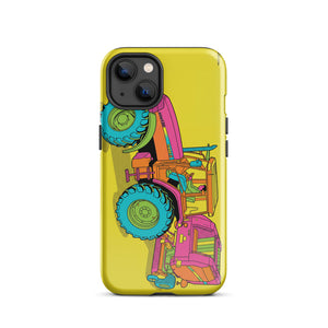 Furrow & Fields Tough Case for iPhone® iPhone 13 Case IH Maxxum MXM130 Pop Art | Tough Case for iPhone® Quality Farmers Merch