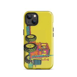 Furrow & Fields Tough Case for iPhone® iPhone 13 Massey Ferguson 1200 Pop Art | Tough Case for iPhone® Quality Farmers Merch