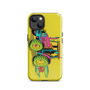 Furrow & Fields Tough Case for iPhone® iPhone 13 Massey Ferguson 6255 Pop Art | Tough Case for iPhone® Quality Farmers Merch