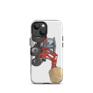 Furrow & Fields Tough Case for iPhone® iPhone 13 mini Massey Ferguson 3070 Autotronic | Tough Case for iPhone® Quality Farmers Merch