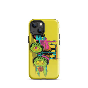 Furrow & Fields Tough Case for iPhone® iPhone 13 mini Massey Ferguson 6255 Pop Art | Tough Case for iPhone® Quality Farmers Merch