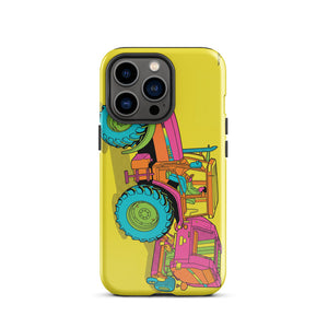 Furrow & Fields Tough Case for iPhone® iPhone 13 Pro Case IH Maxxum MXM130 Pop Art | Tough Case for iPhone® Quality Farmers Merch