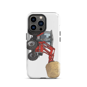 Furrow & Fields Tough Case for iPhone® iPhone 13 Pro Massey Ferguson 3070 Autotronic | Tough Case for iPhone® Quality Farmers Merch