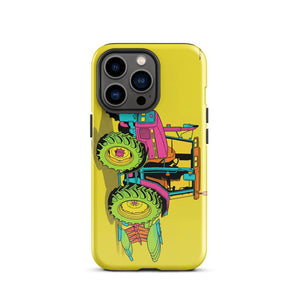 Furrow & Fields Tough Case for iPhone® iPhone 13 Pro Massey Ferguson 6255 Pop Art | Tough Case for iPhone® Quality Farmers Merch