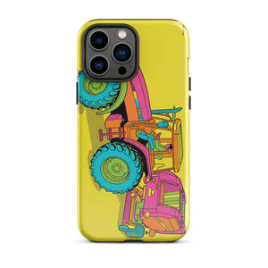 Furrow & Fields Tough Case for iPhone® iPhone 13 Pro Max Case IH Maxxum MXM130 Pop Art | Tough Case for iPhone® Quality Farmers Merch