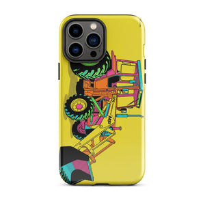 Furrow & Fields Tough Case for iPhone® iPhone 13 Pro Max Massey Ferguson 50E Pop Art | Tough Case for iPhone® Quality Farmers Merch