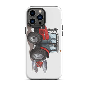 Furrow & Fields Tough Case for iPhone® iPhone 13 Pro Max Massey Ferguson 6255 | Tough Case for iPhone® Quality Farmers Merch