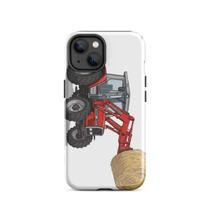 Furrow & Fields Tough Case for iPhone® iPhone 14 Massey Ferguson 3070 Autotronic | Tough Case for iPhone® Quality Farmers Merch