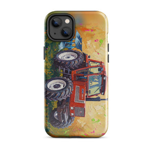 Furrow & Fields Tough Case for iPhone® iPhone 14 Plus Fiat 1880 Splash Art | Tough Case for iPhone® Quality Farmers Merch