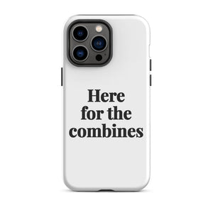 Furrow & Fields Tough Case for iPhone® iPhone 14 Pro Max Here for the Combines | Tough Case for iPhone® Quality Farmers Merch