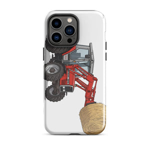 Furrow & Fields Tough Case for iPhone® iPhone 14 Pro Max Massey Ferguson 3070 Autotronic | Tough Case for iPhone® Quality Farmers Merch