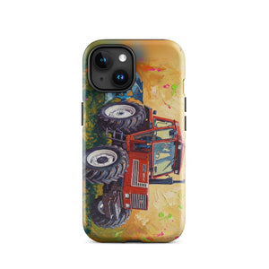 Furrow & Fields Tough Case for iPhone® iPhone 15 Fiat 1880 Splash Art | Tough Case for iPhone® Quality Farmers Merch