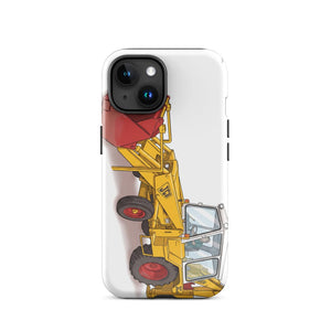Furrow & Fields Tough Case for iPhone® iPhone 15 JCB 3C II | Tough Case for iPhone® Quality Farmers Merch