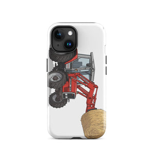 Furrow & Fields Tough Case for iPhone® iPhone 15 Massey Ferguson 3070 Autotronic | Tough Case for iPhone® Quality Farmers Merch