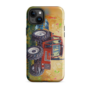 Furrow & Fields Tough Case for iPhone® iPhone 15 Plus Fiat 1880 Splash Art | Tough Case for iPhone® Quality Farmers Merch
